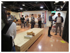 大阪府：ティンバライズin大阪への出展「岡山県産木材展示会」